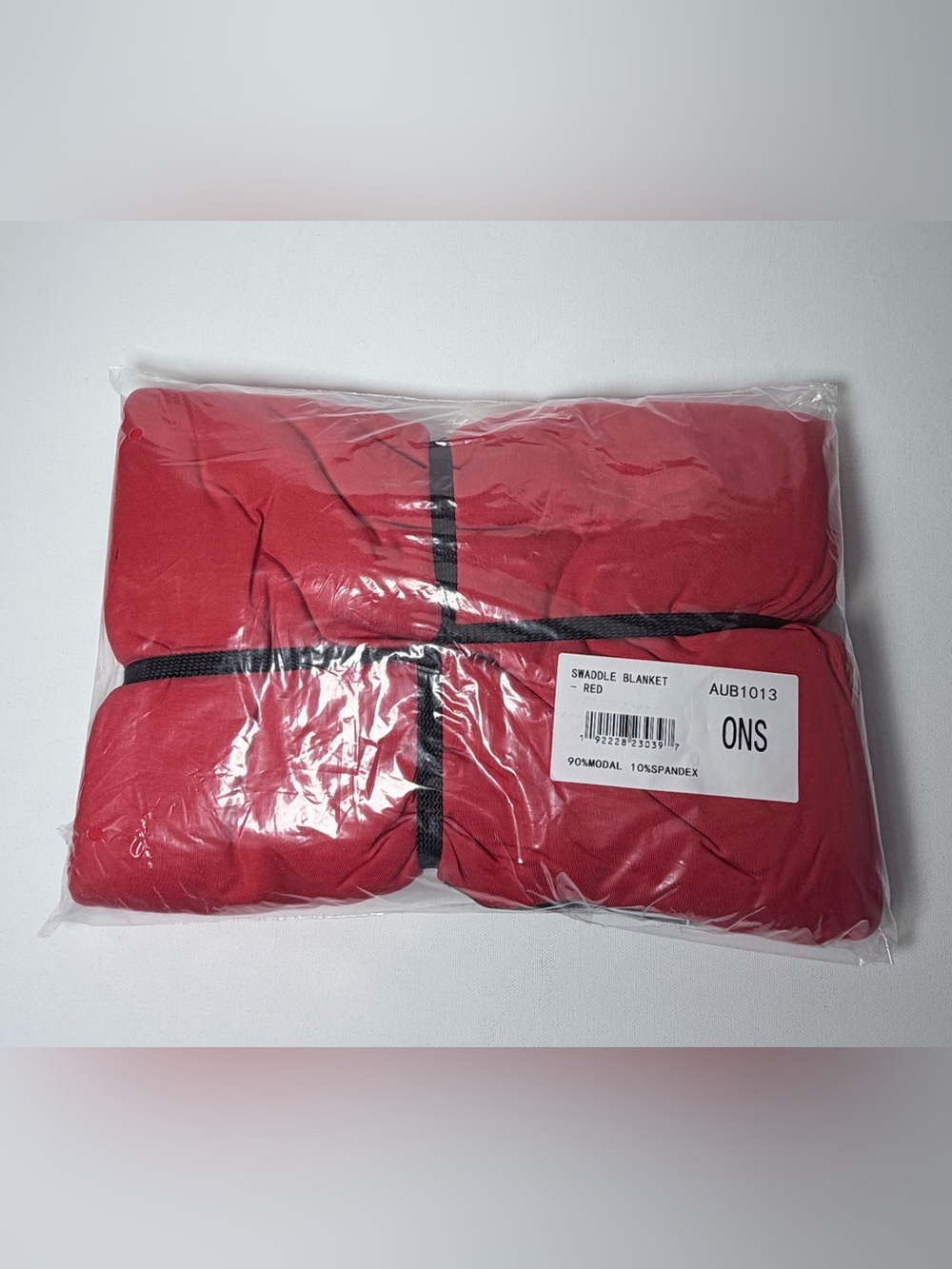 Ethika Swaddle Blanket 94”x56” Red